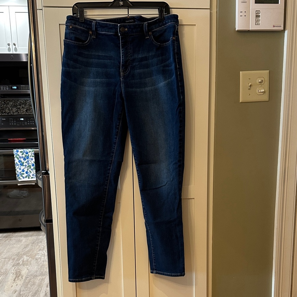 Talbots Blue Ankle Jeans